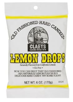 Claeys Old Fashioned Hard Candies Natural Lemon