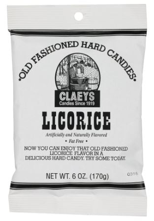 Claeys Old Fashioned Hard Candies Licorice