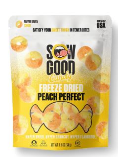 Sow Good Candy Freeze Dried Peach Perfect