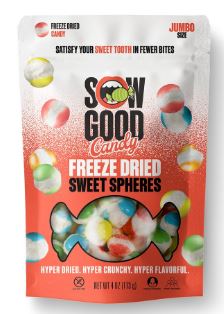 Sow Good Candy Freeze Dried Sweet Spheres