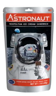 Astronaut® Neapolitan Ice Cream Sandwich